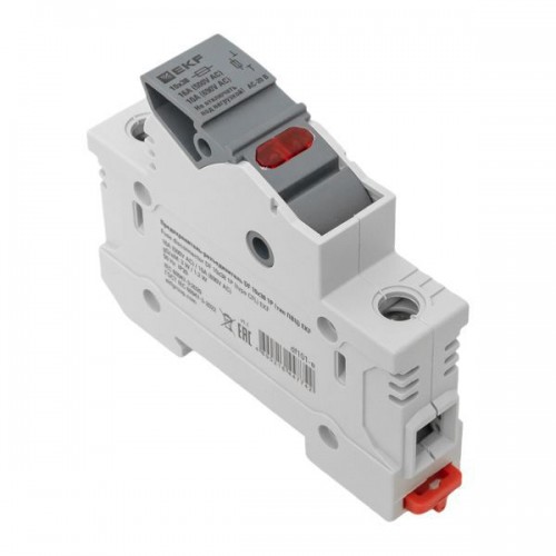 Предохранитель-разъединитель DF 10х38 1п (тип ПВЦ) EKF df101-e