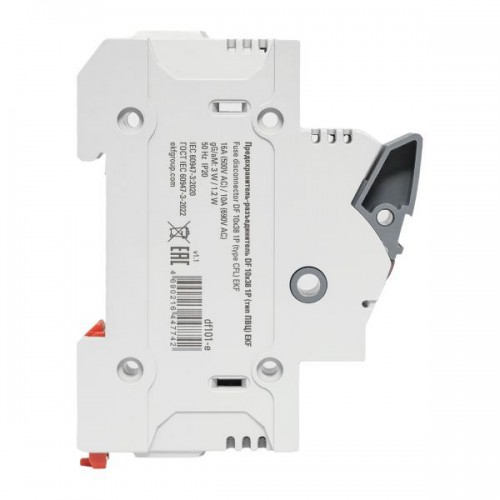 Предохранитель-разъединитель DF 10х38 1п (тип ПВЦ) EKF df101-e