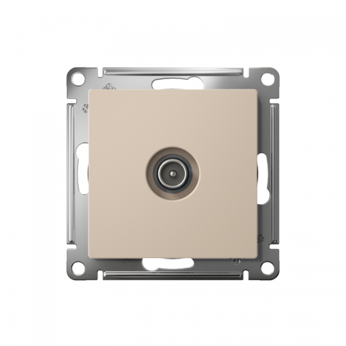 Розетка телевизионная проходная TV AtlasDesign 4дБ механизм песочн. SE ATN001292