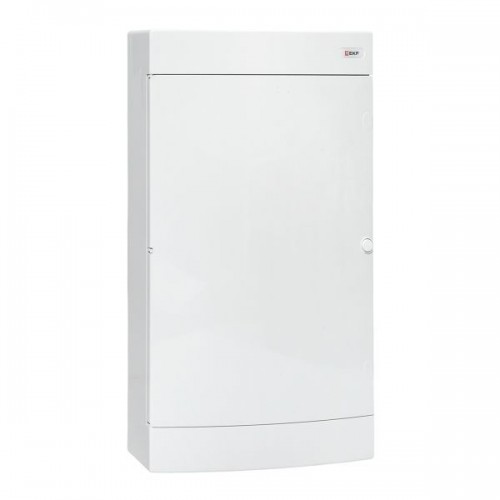 Щит распределительный навесной Unix 4х18мод. IP41 бел. дверь PROxima EKF ux-4x18-nw