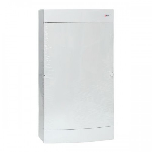 Щит распределительный навесной Unix 4х18мод. IP41 бел. дверь PROxima EKF ux-4x18-nw