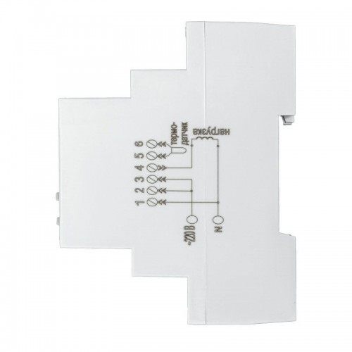 Терморегулятор цифровой RX-257 программируемый c диапазонами работы (на DIN-рейку) Rexant 51-0821