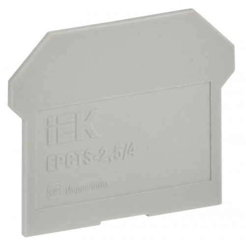 Заглушка ARMAFIX для CTS 2.5/4кв.мм сер. IEK YCT10-00-K03-002-ZGL