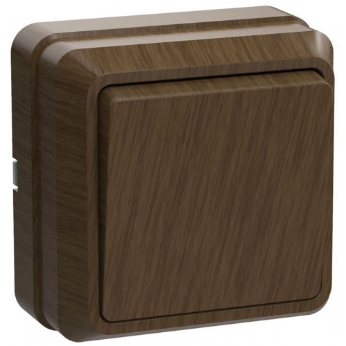 Выключатель 1-кл. ОП Октава 10А IP20 ВС20-1-0-ОД дуб GENERICA EVO10-K04-10-DC