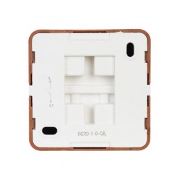 Выключатель 1-кл. ОП Октава 10А IP20 ВС20-1-0-ОД дуб GENERICA EVO10-K04-10-DC