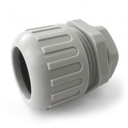 Муфта вводная усиленная ВМУ-ГТ-16 (М16) IP68 d16мм для гофрированной трубы сер. Промрукав PR08.3753