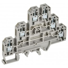 Колодка клеммная CTS-ML ARMAFIX 3 ур. 2.5кв.мм сер. IEK YCT13-00-3-K03-002