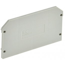 Заглушка для CTS-MC ARMAFIX 4 вывода 4кв.мм сер. IEK YCT12-00-4-K03-004-ZGL