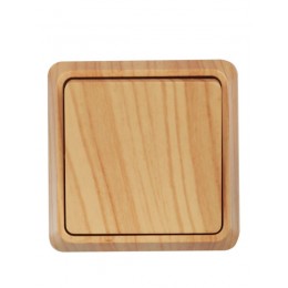 Выключатель 1-кл. ОП Октава 10А IP20 ВС20-1-0-ОС сосна GENERICA EVO10-K03-10-DC