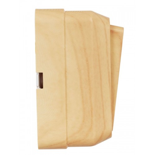 Выключатель 1-кл. ОП Октава 10А IP20 ВС20-1-0-ОС сосна GENERICA EVO10-K03-10-DC