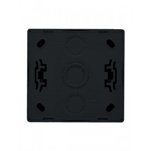 Розетка 1-мест. TV оконечная черн. бархат LEZARD 752-4200-130