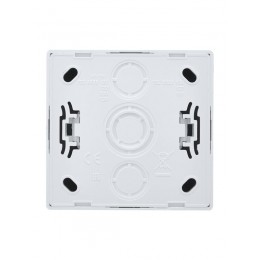 Розетка 1-м ОП LETO с заземл. ПБТ бел. LEZARD 752-0200-122B