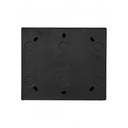 Розетка 4-м ОП LETO с заземл. закрытый корпус ПБТ черн. бархат LEZARD 752-4200-127BDP