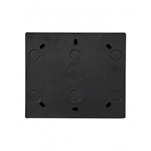 Розетка 4-м ОП LETO с заземл. закрытый корпус ПБТ черн. бархат LEZARD 752-4200-127BDP