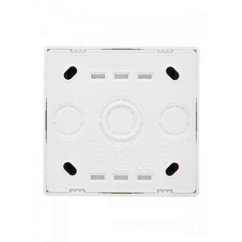 Выключатель 1-кл. ОП LETO с индикацией бел. LEZARD 752-0200-111