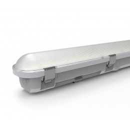 Светильник светодиодный ДСП WP 11 C 40W OP 840 L1200 EL 1200х85х80мм 40Вт 4000К IP65 пылевлагозащ. с БАП 3ч бел. Русский Свет 15071123177