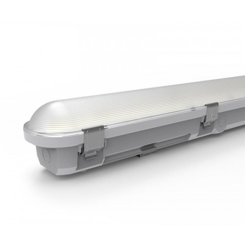 Светильник светодиодный ДСП WP 11 C 40W OP 840 L1200 EL 1200х85х80мм 40Вт 4000К IP65 пылевлагозащ. с БАП 3ч бел. Русский Свет 15071123177