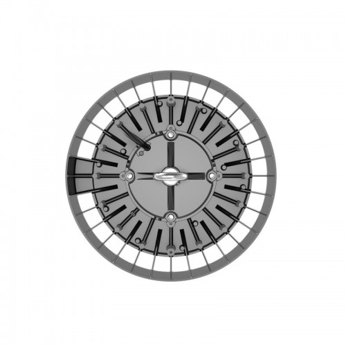 Светильник светодиодный ДСП IB 11 S 150W VW 840 BK 298х298х112мм 150Вт 4000К IP65 High Bay подвес черн. Русский Свет 16091123172