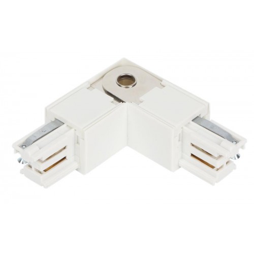 Муфта Г-образная универс. RS 3C TRACK LCU WH 66х66мм бел. Русский Свет 19131021046