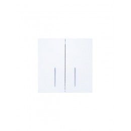 Выключатель 2-кл. с индик. СП ZIMA IP20 10А безвинт. зажим бел. LEZARD 704-0288-112QC