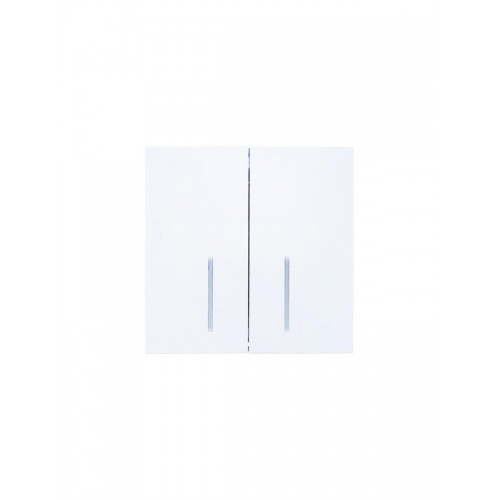 Выключатель 2-кл. с индик. СП ZIMA IP20 10А безвинт. зажим бел. LEZARD 704-0288-112QC