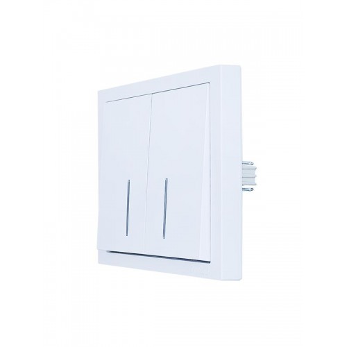 Выключатель 2-кл. с индик. СП ZIMA IP20 10А безвинт. зажим бел. LEZARD 704-0288-112QC