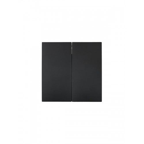 Выключатель 2-кл СП ZIMA IP20 10А безвинт. зажим черн. бархат LEZARD 704-4288-101QC