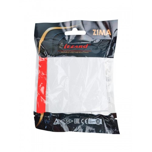 Выключатель 1-кл. СП ZIMA IP20 10А безвинт. зажим бел. LEZARD 704-0288-100QC