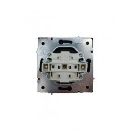 Розетка 1 мест. б/з ПБТ СП ZIMA IP20 16А безвинт. зажим черн. бархат LEZARD 704-4288-121BQC