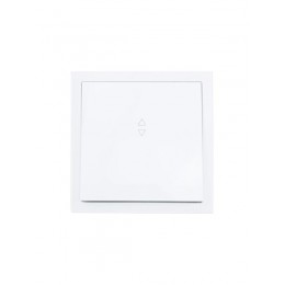 Выключатель проходной 1-кл. СП ZIMA IP20 10А безвинт. зажим бел. LEZARD 704-0288-105QC