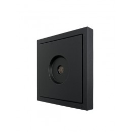 Розетка ТВ оконечная СП ZIMA IP20 черн. бархат LEZARD 704-4288-130