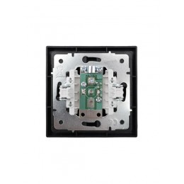 Розетка ТВ оконечная СП ZIMA IP20 черн. бархат LEZARD 704-4288-130