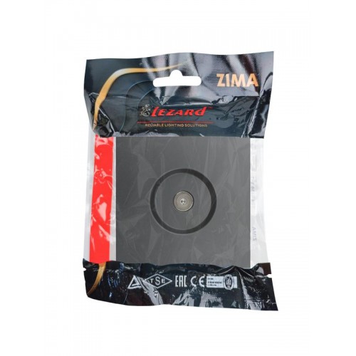 Розетка ТВ оконечная СП ZIMA IP20 черн. бархат LEZARD 704-4288-130