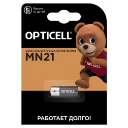 Элемент питания алкалиновый A23/MN21/8LR932 12В (блист.1шт) Specialty Opticell 5070001/6070001