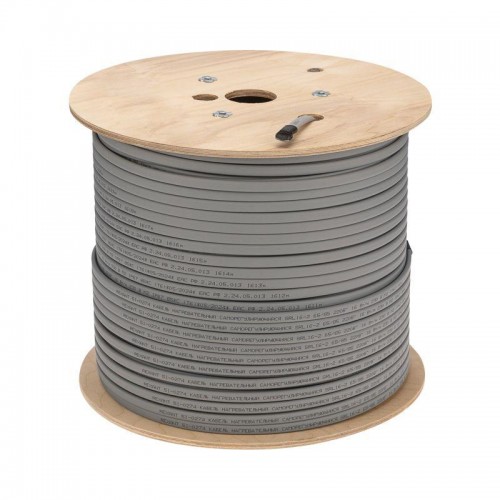 Кабель греющий (нагрев.) саморег. SRL16-2 неэкранированный 16Вт/м 0.88кв.мм/105м 300м Rexant 51-0274