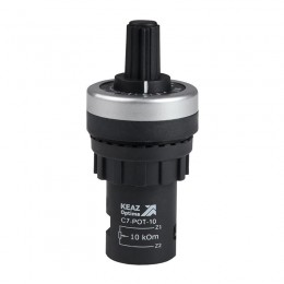 Потенциометр OptiSignal Compact D22 С7-POT-10 10кОм XB4BD912R10K КЭАЗ 362216