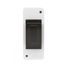 Щиток настенный 2мод. IP41 с тонированной дверцей бел. DKC F02W0WD