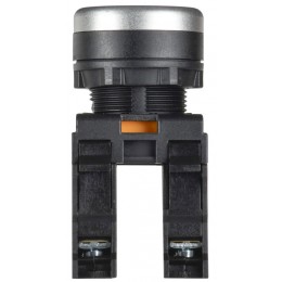 Кнопка d22мм 1НО+1НЗ MASTER черн. IEK MI-BT60-11-3-22-K02