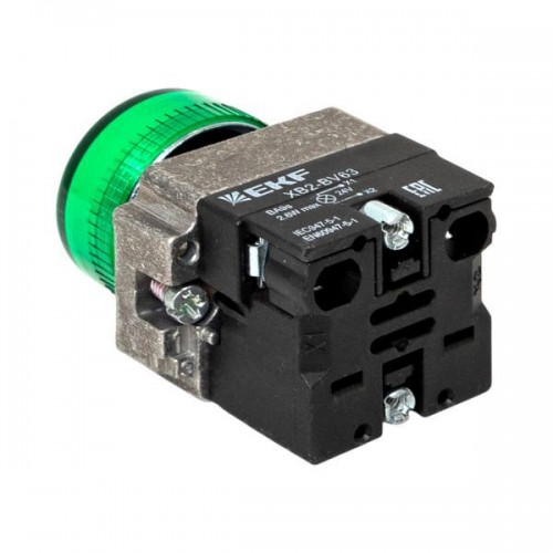 Лампа сигнальная BV63 24В зел. EKF xb2-bv63-24