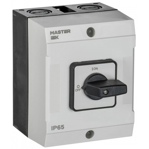 Переключатель кулачковый 16А (сх. 90) в боксе стандартная рукоятка IEK MI-CS20-016-090
