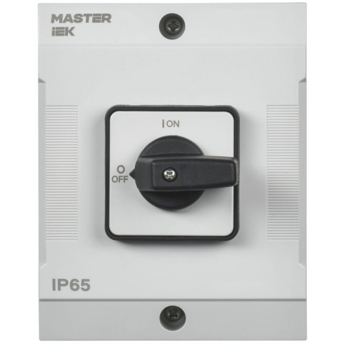 Переключатель кулачковый 16А (сх. 91) в боксе стандартная рукоятка IEK MI-CS20-016-091