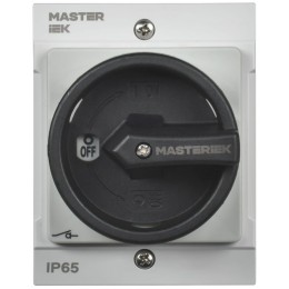 Переключатель кулачковый 10А (сх. 10) в боксе закрытая рукоятка IEK MI-CS21-010-010