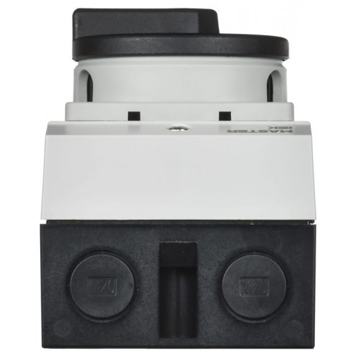 Переключатель кулачковый 10А (сх. 10) в боксе закрытая рукоятка IEK MI-CS21-010-010