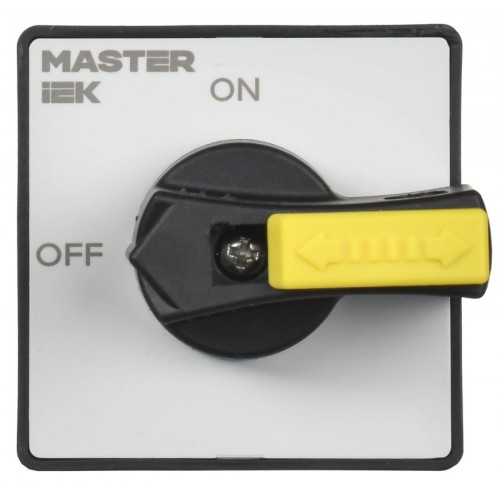 Переключатель кулачковый 10А (сх. 91) стандартная рукоятка IEK MI-CS10-010-091