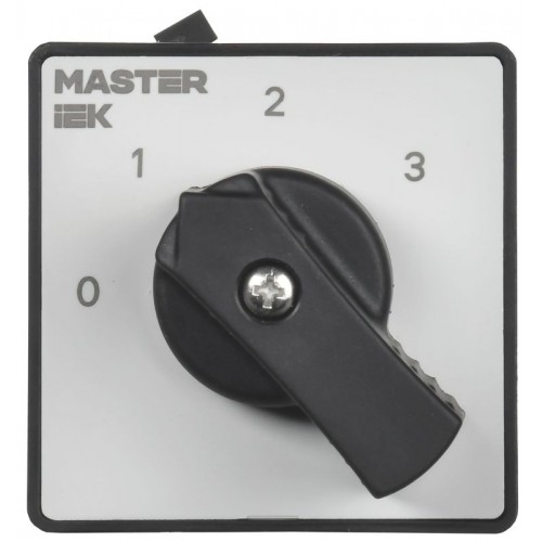 Переключатель кулачковый 10А (сх. 108) стандартная рукоятка IEK MI-CS10-010-108
