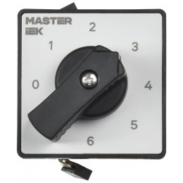 Переключатель кулачковый 10А (сх. 111) стандартная рукоятка IEK MI-CS10-010-111