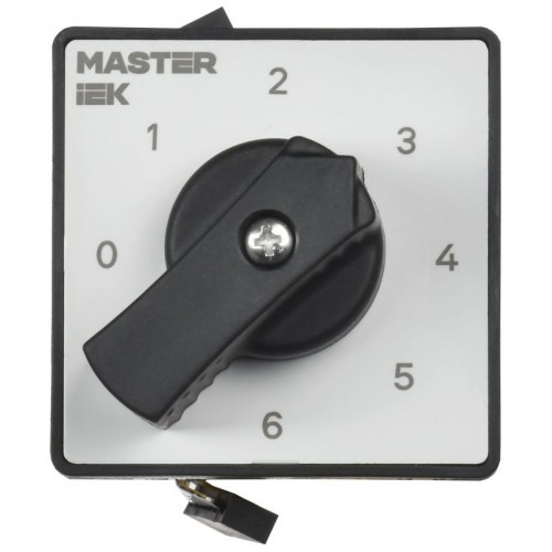 Переключатель кулачковый 10А (сх. 111) стандартная рукоятка IEK MI-CS10-010-111