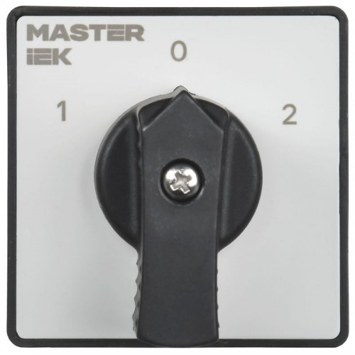 Переключатель кулачковый 10А (сх. 51) стандартная рукоятка IEK MI-CS10-010-051