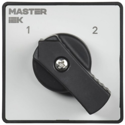 Переключатель кулачковый 10А (сх. 54) стандартная рукоятка IEK MI-CS10-010-054