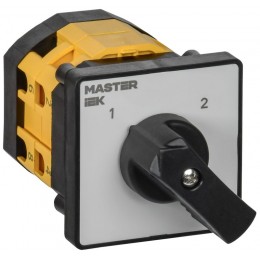 Переключатель кулачковый 10А (сх. 55) стандартная рукоятка IEK MI-CS10-010-055